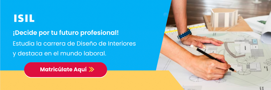 Estudia banner carrera diseño interiores